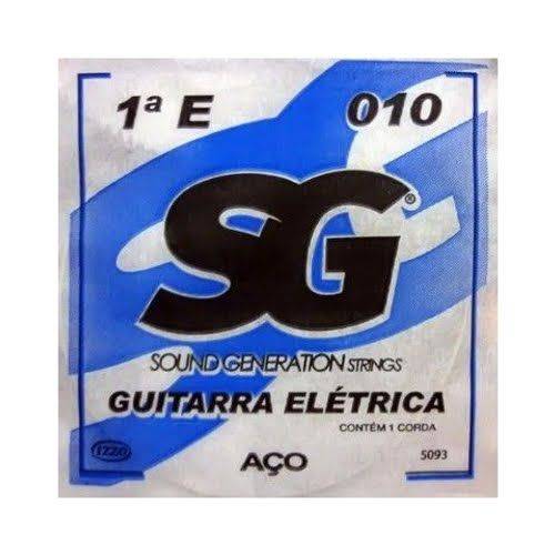 Assistência Técnica, SAC e Garantia do produto 12 X Cordas Avulsas MI 1º para Guitarra 010 SG