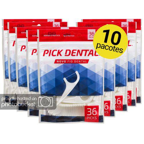 Assistência Técnica, SAC e Garantia do produto 10 Fio Dental Pick Super Floss com Haste Palito Cabo Fita Kids ( 360 Picks )