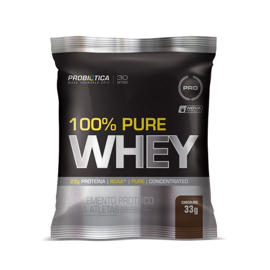 Assistência Técnica, SAC e Garantia do produto 100% Pure Whey Probiotica Chocolate 33g