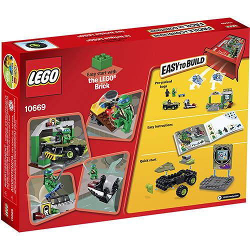 Assistência Técnica, SAC e Garantia do produto 10669 - LEGO Juniors - Toca das Tartarugas