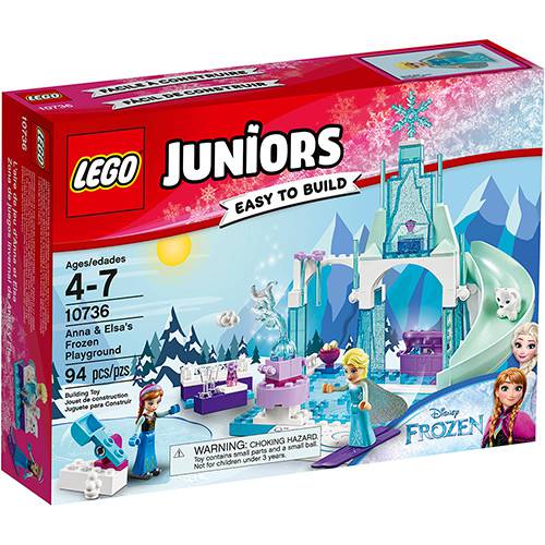 Assistência Técnica, SAC e Garantia do produto 10736 - LEGO Juniors - o Pátio de Recreio Gelado de Anna e Elsa