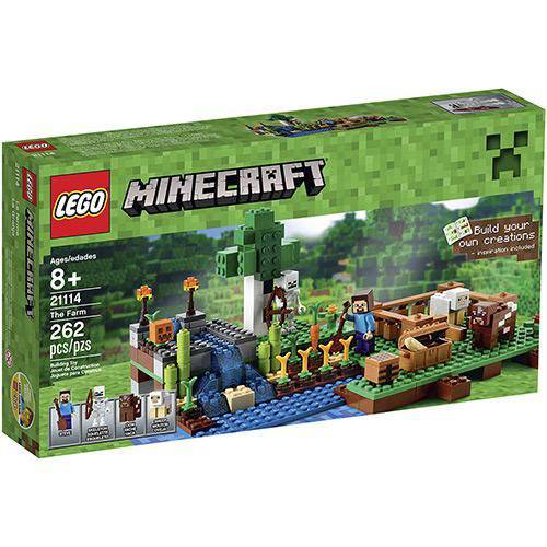 Assistência Técnica, SAC e Garantia do produto 21114 - LEGO Minecraft - a Fazenda