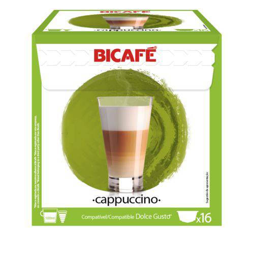 Assistência Técnica, SAC e Garantia do produto 16 Cápsulas para Dolce Gusto Bicafé Cappuccino