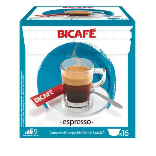 Assistência Técnica, SAC e Garantia do produto 16 Cápsulas para Dolce Gusto Bicafé Espresso