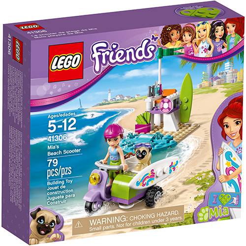 Assistência Técnica, SAC e Garantia do produto 41306 - LEGO Friends - a Scooter de Praia da Mia