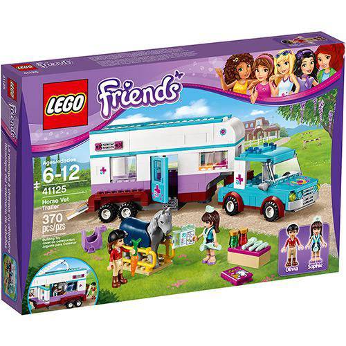 Assistência Técnica, SAC e Garantia do produto 41125 - LEGO Friends - Trailer Veterinário para Cavalos