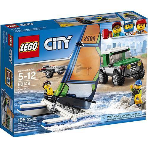 Assistência Técnica, SAC e Garantia do produto 4x4 com Cataramã - LEGO City 60149