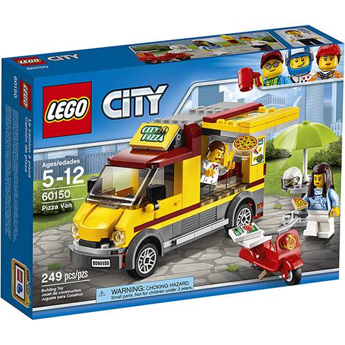 Assistência Técnica, SAC e Garantia do produto 60150 - LEGO City - Van de Entrega de Pizzas