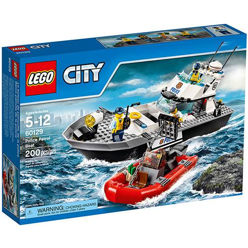 Assistência Técnica, SAC e Garantia do produto 60129 - LEGO City - Barco de Patrulha da Polícia