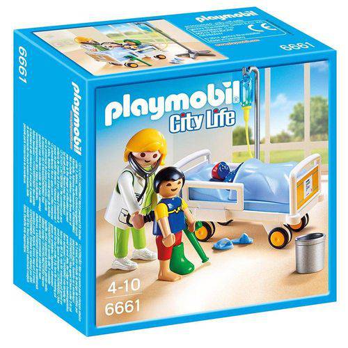Assistência Técnica, SAC e Garantia do produto 6661 Playmobil - Pediatra com Criança e Leito