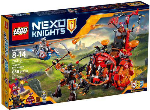 Assistência Técnica, SAC e Garantia do produto 70316 - LEGO Nexo Knights - o Terrível Carro do Jestro