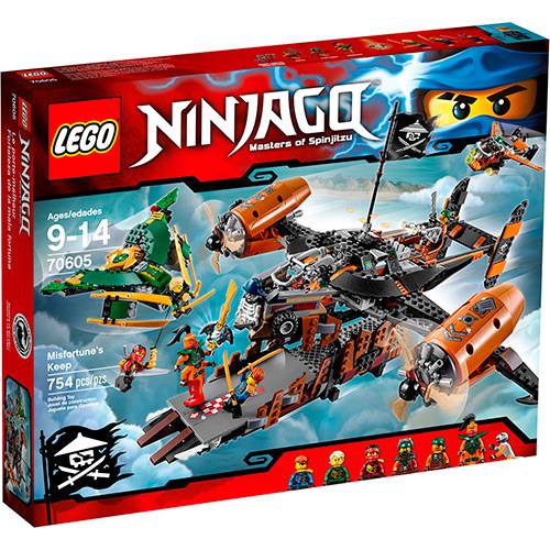 Assistência Técnica, SAC e Garantia do produto 70605 - LEGO Ninjago - Fortaleza do Infortúnio