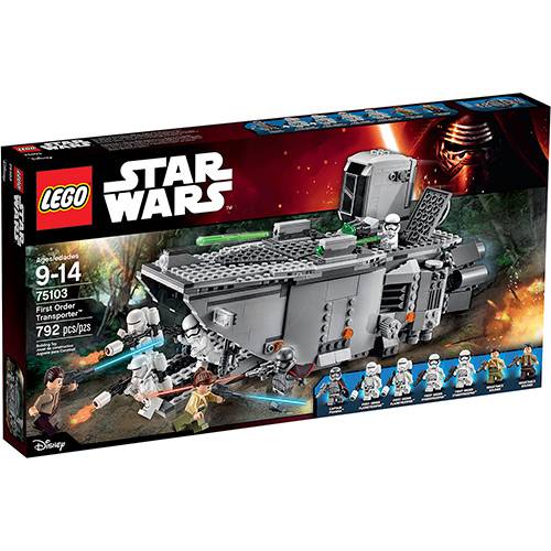 Assistência Técnica, SAC e Garantia do produto 75103 - LEGO Star Wars - Star Wars Transporter da Primeira Ordem