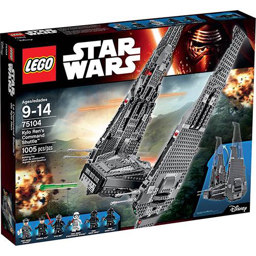 Assistência Técnica, SAC e Garantia do produto 75104 - LEGO Star Wars - Star Wars Command Shuttle de Kylo Ren