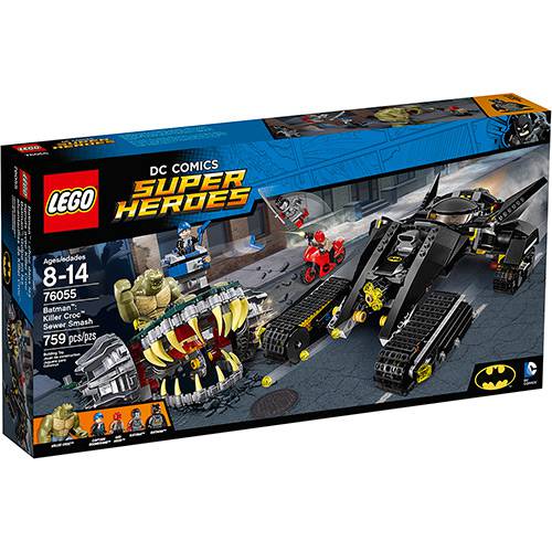 Assistência Técnica, SAC e Garantia do produto 76055 - LEGO Super Heroes - Batman: Crocodilo - Combate Nos Esgotos