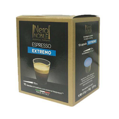 Assistência Técnica, SAC e Garantia do produto 90 Cápsulas de Café Italiano para Máquinas Nespresso® - Nero Extremo