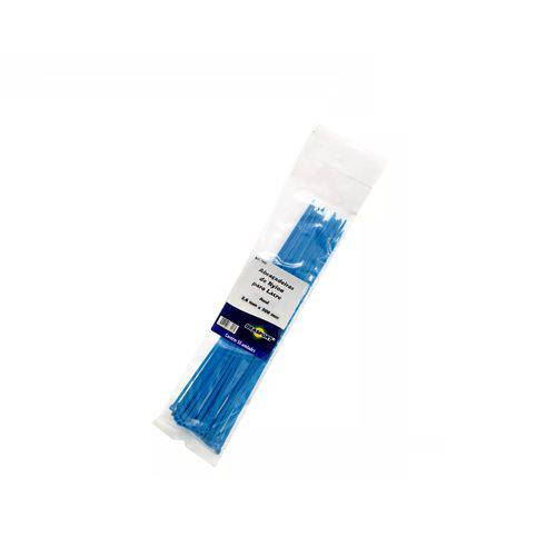 Assistência Técnica, SAC e Garantia do produto Abraçadeiras de Nylon para Lacre Azul- 3,6mm X 300mm