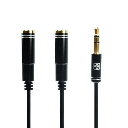 Assistência Técnica, SAC e Garantia do produto Adaptador Mais Mania P2 Y Hi-fi P 2 Fones de Ouvido Metal