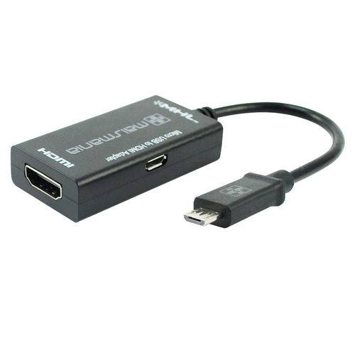 Assistência Técnica, SAC e Garantia do produto Adaptador Mhl Hdmi Af Mais Mania - Micro Usb 5p