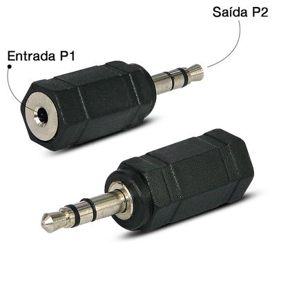 Assistência Técnica, SAC e Garantia do produto Adaptador P1 para P2 - Estéreo