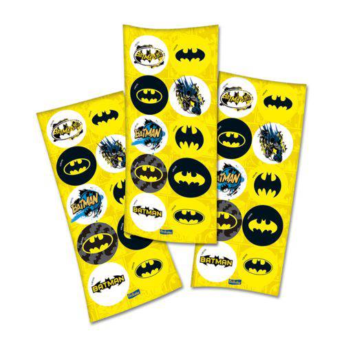 Assistência Técnica, SAC e Garantia do produto Adesivo Batman Geek 30uni - Festcolor