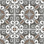 Assistência Técnica, SAC e Garantia do produto Adesivo de Parede Decorativo para Cozinha Stixx Azulejos Veneza Colorido (123x61cm)