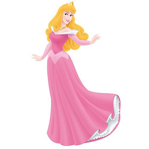 Assistência Técnica, SAC e Garantia do produto Adesivo de Parede Disney Princesas Sleeping Beauty Giant Peel & Stick Wall Decal Roommates Rosa (101,6x45,7cm)