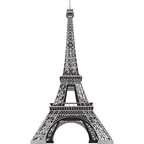 Assistência Técnica, SAC e Garantia do produto Adesivo de Parede Eiffel Tower Peel & Stick Giant Wall Decal Roommates Preto e Cinza (101,6x45,7cm)