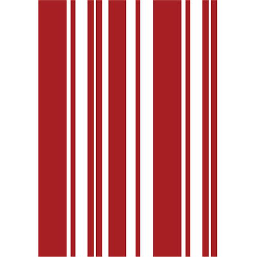 Assistência Técnica, SAC e Garantia do produto Adesivo de Parede Listrado Stripes Stixx Adesivos Criativos Vermelho Carmim