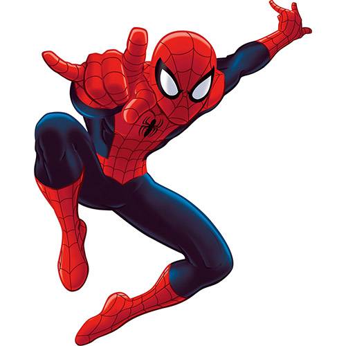 Assistência Técnica, SAC e Garantia do produto Adesivo de Parede Ultimate Spider-Man Giant Wall Decals Roommates/Disney Colorido (46x12,8cm)