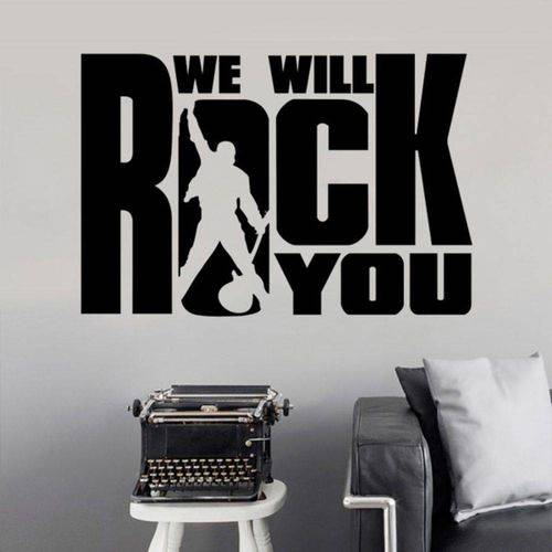 Assistência Técnica, SAC e Garantia do produto Adesivo de Parede We Will Rock You