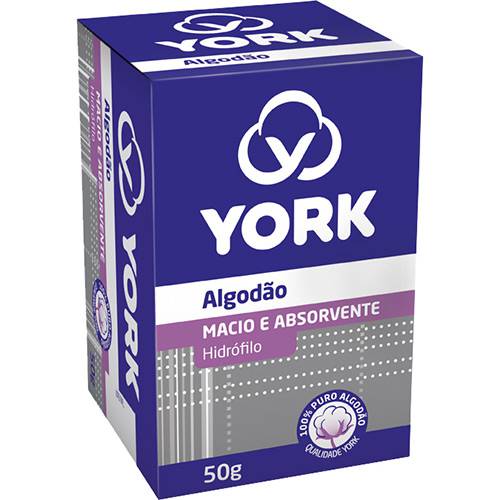 Assistência Técnica, SAC e Garantia do produto Algodão York Caixa - 50g