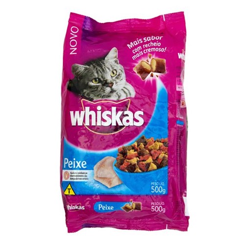 Assistência Técnica, SAC e Garantia do produto Alimento Gato Whiskas 500g Peixe