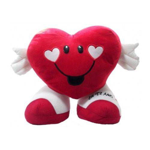Assistência Técnica, SAC e Garantia do produto Almofada de Coração ''''Eu te Amo'''' Dia dos Namorados Vermelho