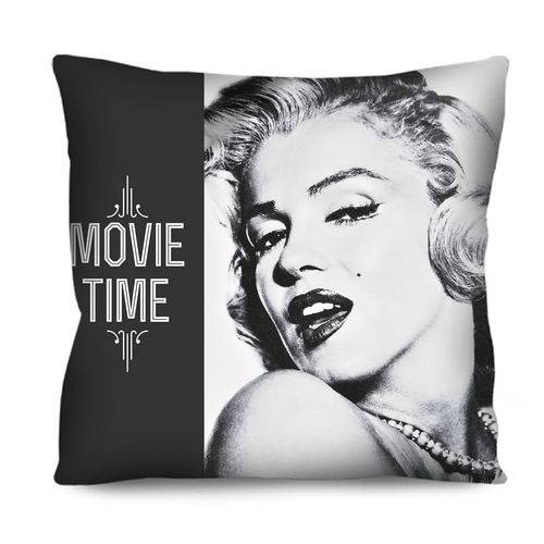 Assistência Técnica, SAC e Garantia do produto Almofada Decorativa Cinema Marilyn Monroe 42x42cm