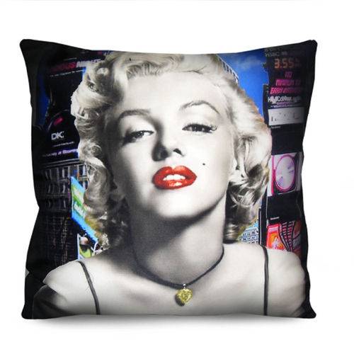 Assistência Técnica, SAC e Garantia do produto Almofada Decorativa Marilyn Monroe Cinema 42cm