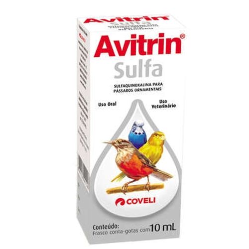 Assistência Técnica, SAC e Garantia do produto Antibiótico Coveli Avitrin Sulfa para Aves 10ml