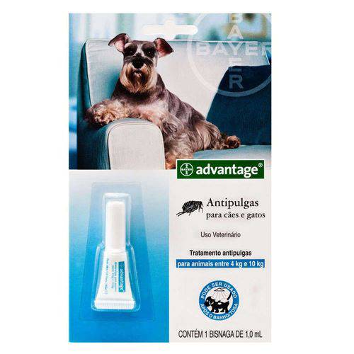 Assistência Técnica, SAC e Garantia do produto Antipulgas Bayer Advantage Cães 1,0ml - 4 a 10kg