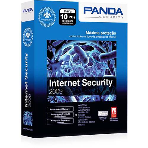 Assistência Técnica, SAC e Garantia do produto Antivírus Internet 2009 (Licença para 10 PCs) - Panda Security
