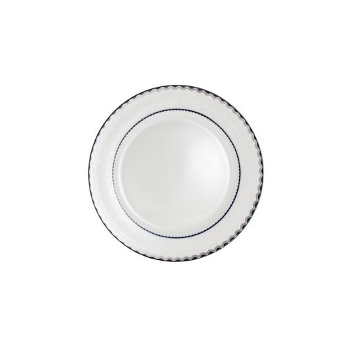 Assistência Técnica, SAC e Garantia do produto Aparelho de Jantar 6 Peças em Porcelana Blue Silver Wolff