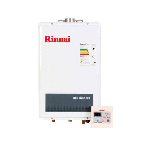 Assistência Técnica, SAC e Garantia do produto Aquecedor a Gás REU 1602 FEA 22,5 Litros GLP Bivolt Rinnai