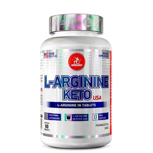 Assistência Técnica, SAC e Garantia do produto Arginina L-Arginine Keto 90 Tabletes Midway