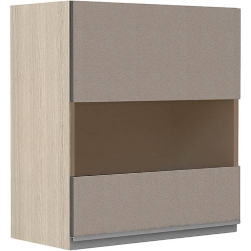 Assistência Técnica, SAC e Garantia do produto Armário Aéreo Madesa 600 Alto Top 1 Porta Tirol/Vidro BP Bronze/VD Reflecta Bronze - 66x60x31