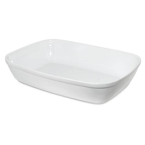 Assistência Técnica, SAC e Garantia do produto Assadeira Retangular 34x23cm A66001 Branco - Mondoceram Gourmet