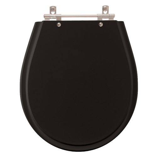 Assistência Técnica, SAC e Garantia do produto Assento Sanitário Poliéster Avalon Premium Ebony (Preto) para Vaso Ideal Standard