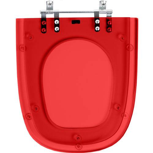 Assistência Técnica, SAC e Garantia do produto Assento Sanitario Poliester Stylus Exc Vermelho Transl para Louça Celite