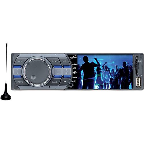 Assistência Técnica, SAC e Garantia do produto Auto Rádio MP5 Player Automotivo Naveg NVS 3079TV Tela LCD 3" com TV Digital