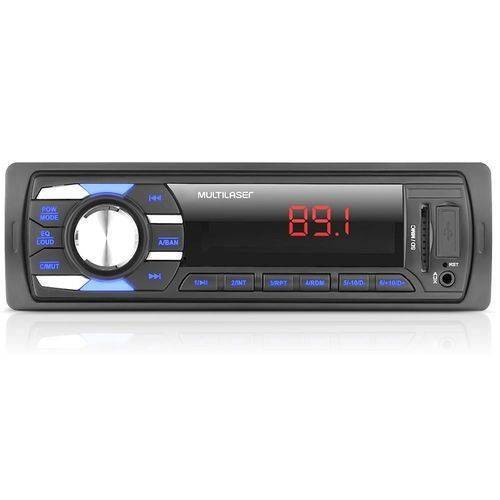 Assistência Técnica, SAC e Garantia do produto Auto Rádio Som Automotivo Multilaser P 3323 New Soul USB Sd Aux