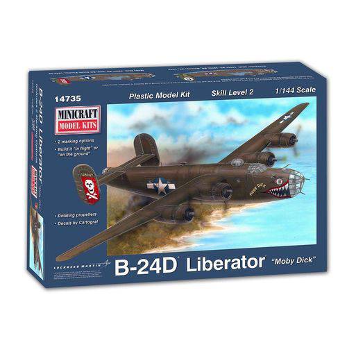 Assistência Técnica, SAC e Garantia do produto B-24D Liberator "Moby Dick" - 1/144 - Minicraft 14735