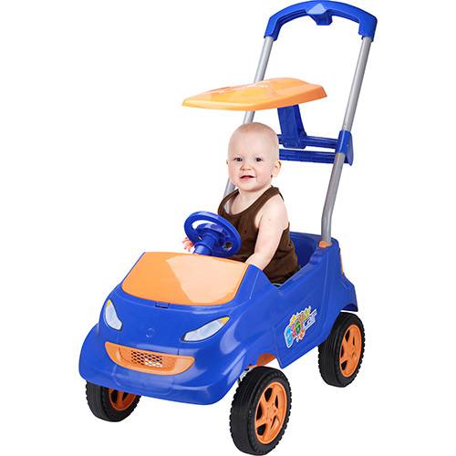 Assistência Técnica, SAC e Garantia do produto Baby Car Azul/Laranja - Homeplay